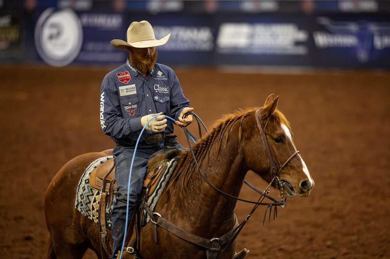 Roping on an Animal colt